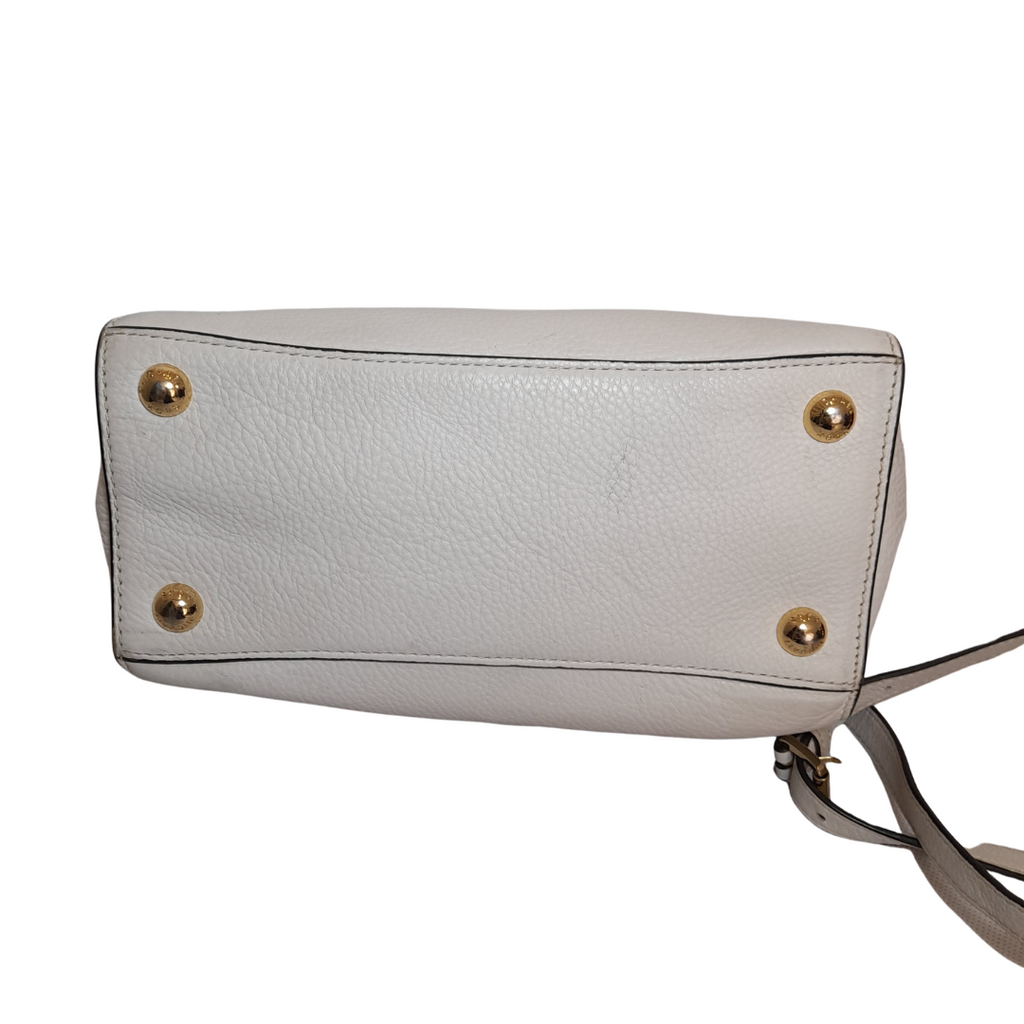 Michael Kors Cream 'Hudson' Leather Tote | Pre Loved |