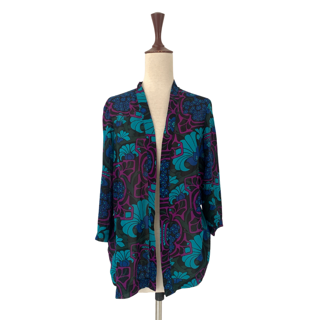 River Island Printed Open Cover-up | Gently Used |