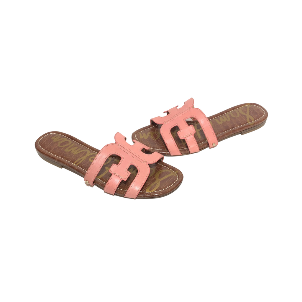 Sam Edelman Pink Leather 'Bay' Sandals | Like New |