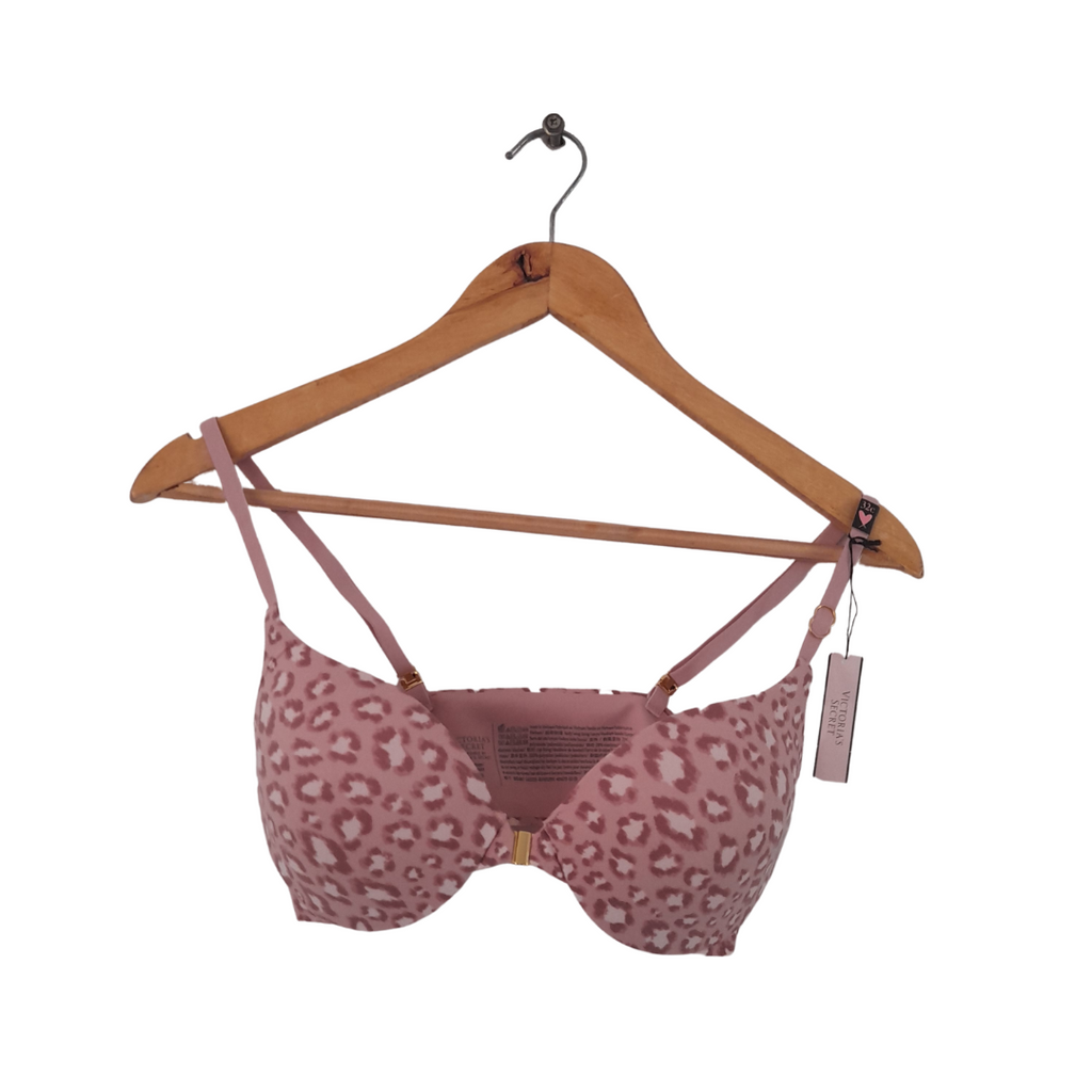 Victoria Secret Pink Leopard Print Bra | Brand New |