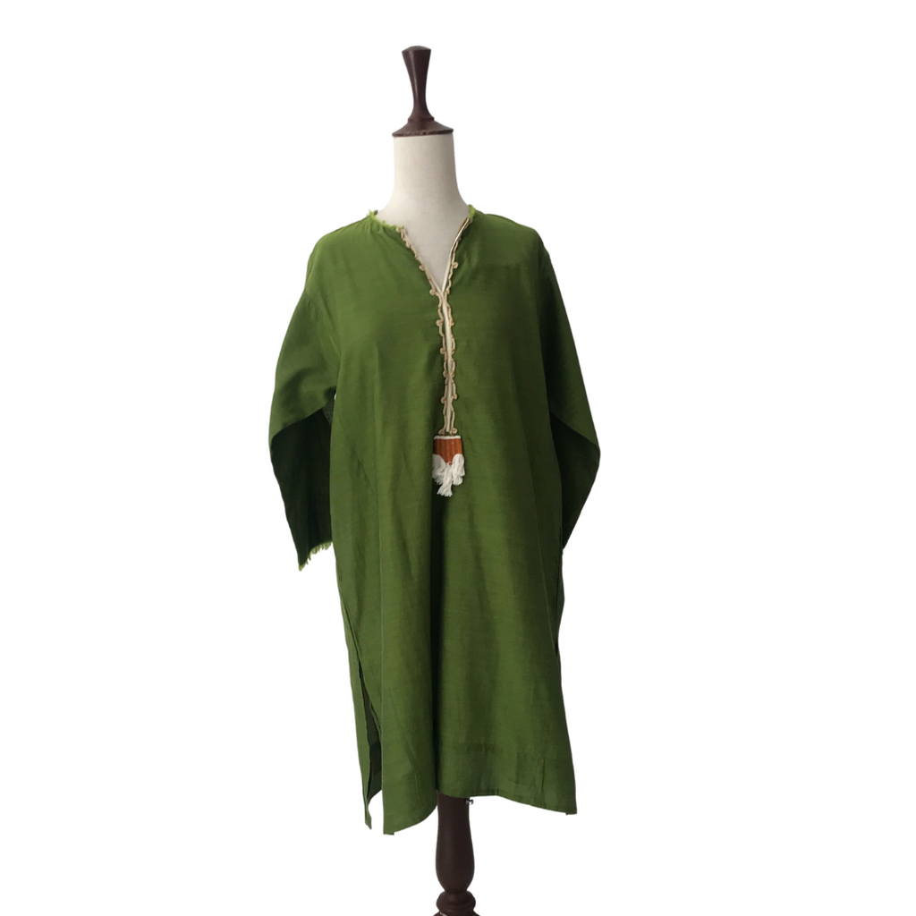 Miraka by Misha Lakhani Green Kurta | Gently Used |