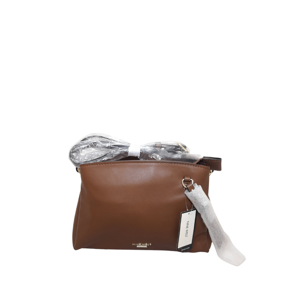 Nine West Brown 'Maisi Mini' Crossbody Bag | Brand New |