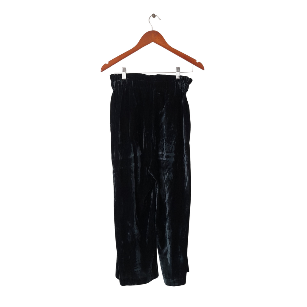 ZARA Green Velvet Jogger Waist Pants | Gently Used |