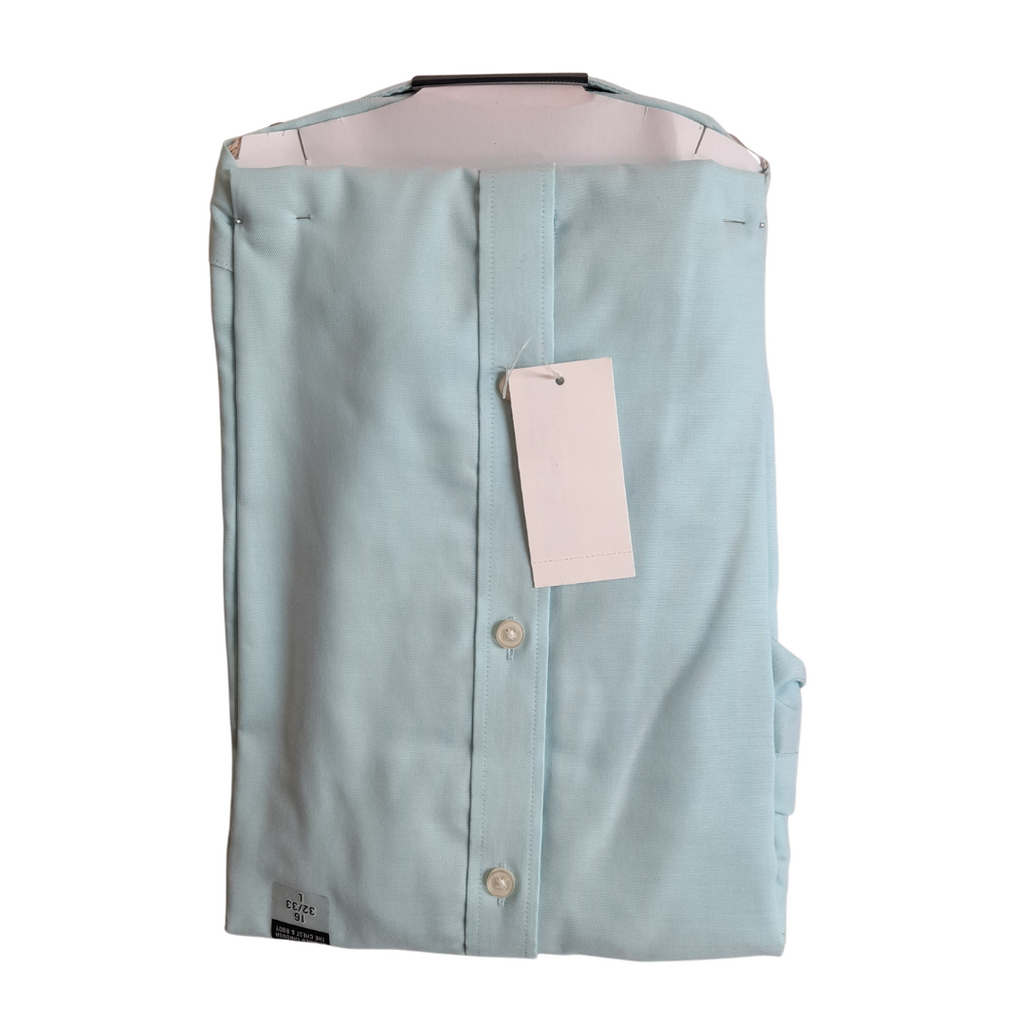 Tommy Hilfiger Slim-fit Men's Turquoise Shirt | Brand New |