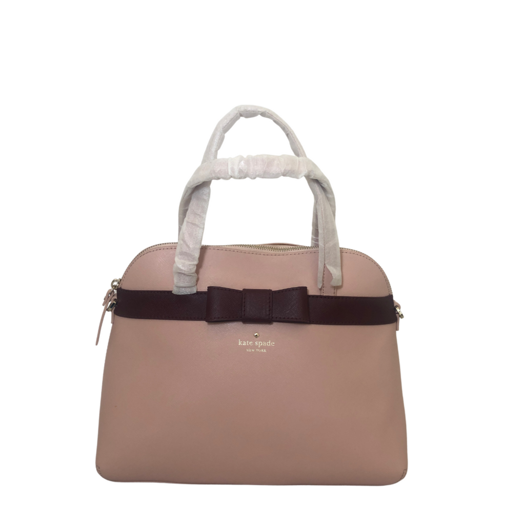 Kate Spade Pink 'Julita Kirk Park' Leather Satchel | Like New |