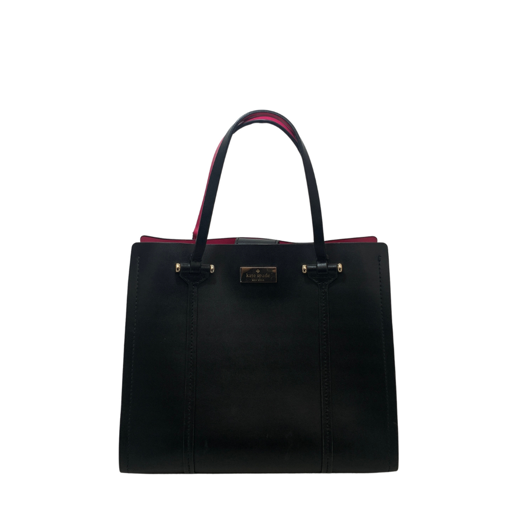 Kate Spade  'Arbour Hill Small Elodie' Black Leather Bag | Pre Loved |