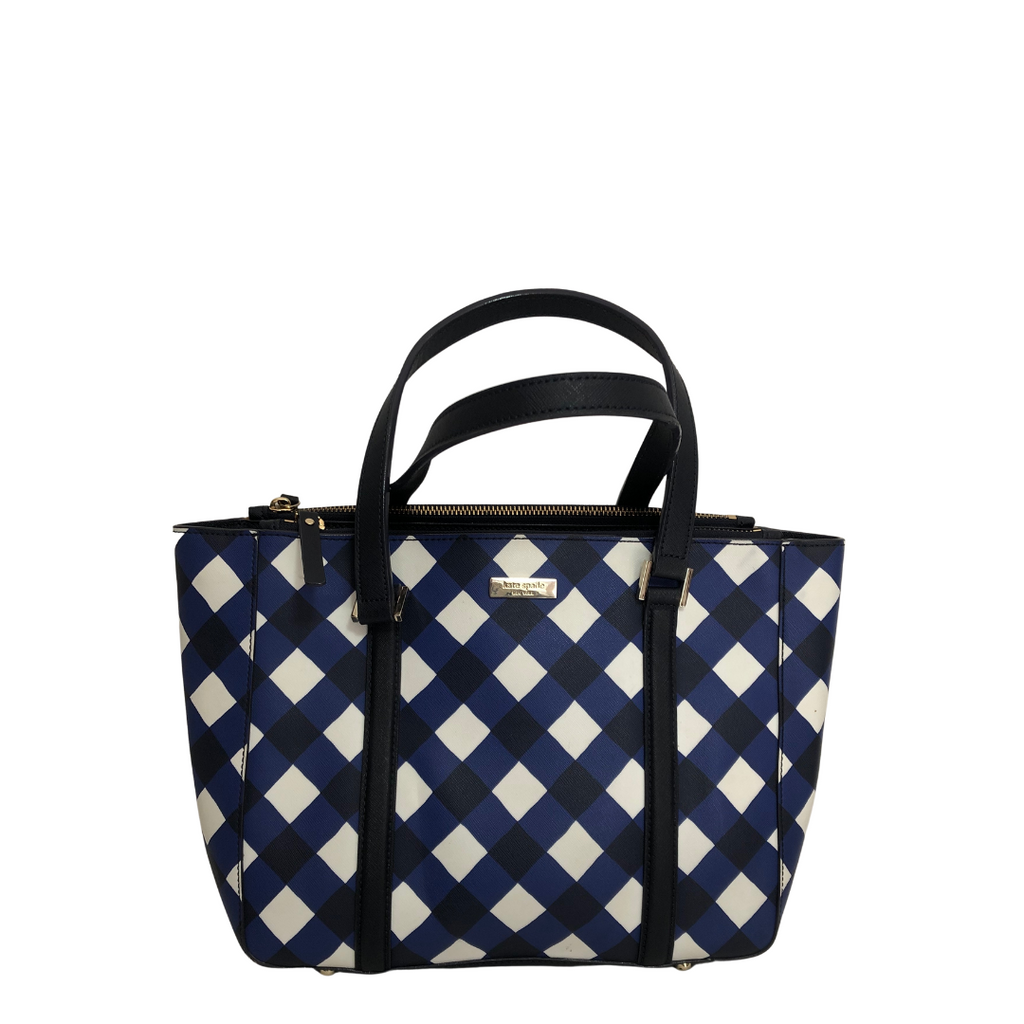 Kate Spade 'Thea' Diamond Patterned Medium Tote | Pre Loved |