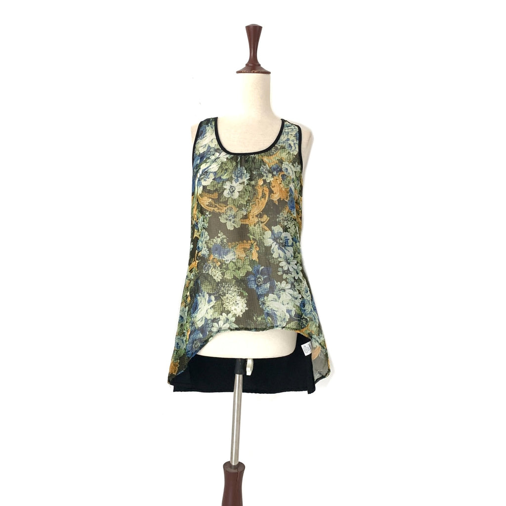 ZOKAI Printed Floral Top | Gently Used |