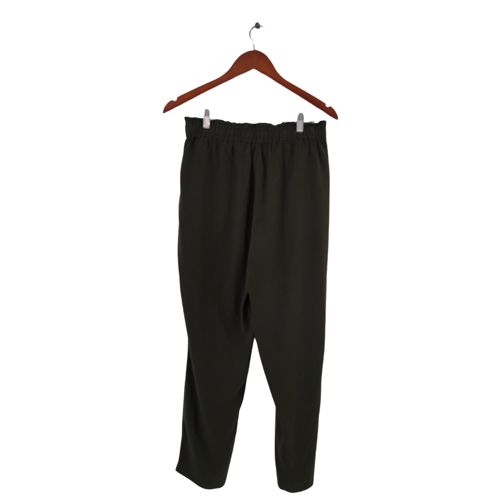 ZARA Army Green Elastic-waist Pants | Gently Used |