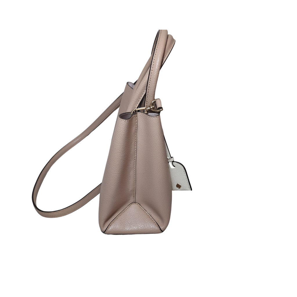 Kate Spade Light Pink Leather 'Eva' Small Satchel | Pre Loved |