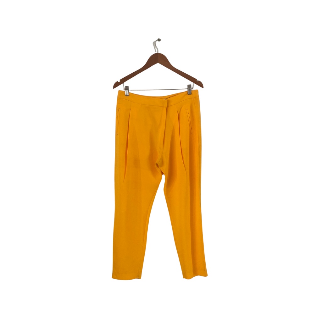 ZARA Yellow Straight Leg Pants | Pre Loved |