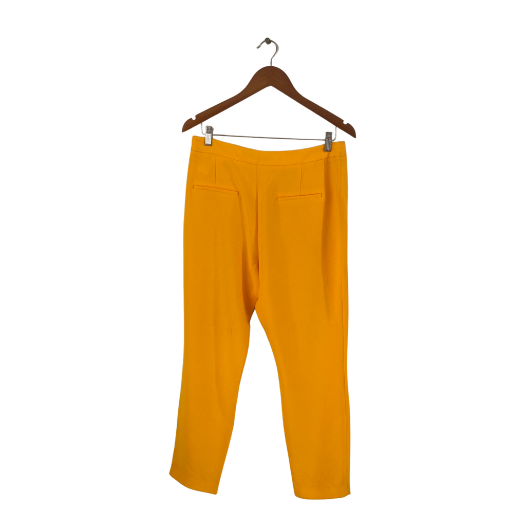 ZARA Yellow Straight Leg Pants | Pre Loved |