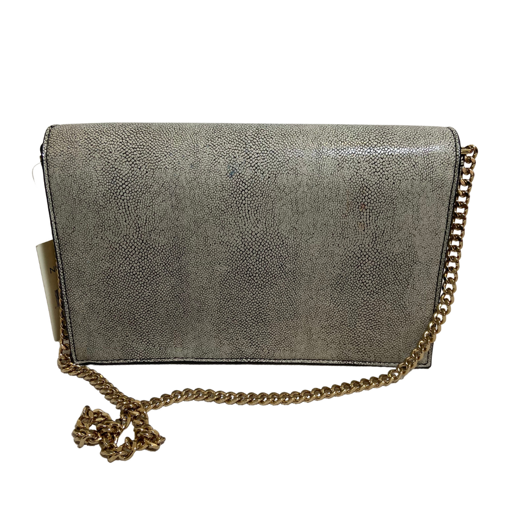 Nine West Grey Pebbled "Anni" Shoulder Bag | Brand New |