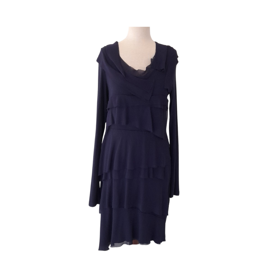 Studio IKO Blue Frill Dress | Gently Used |