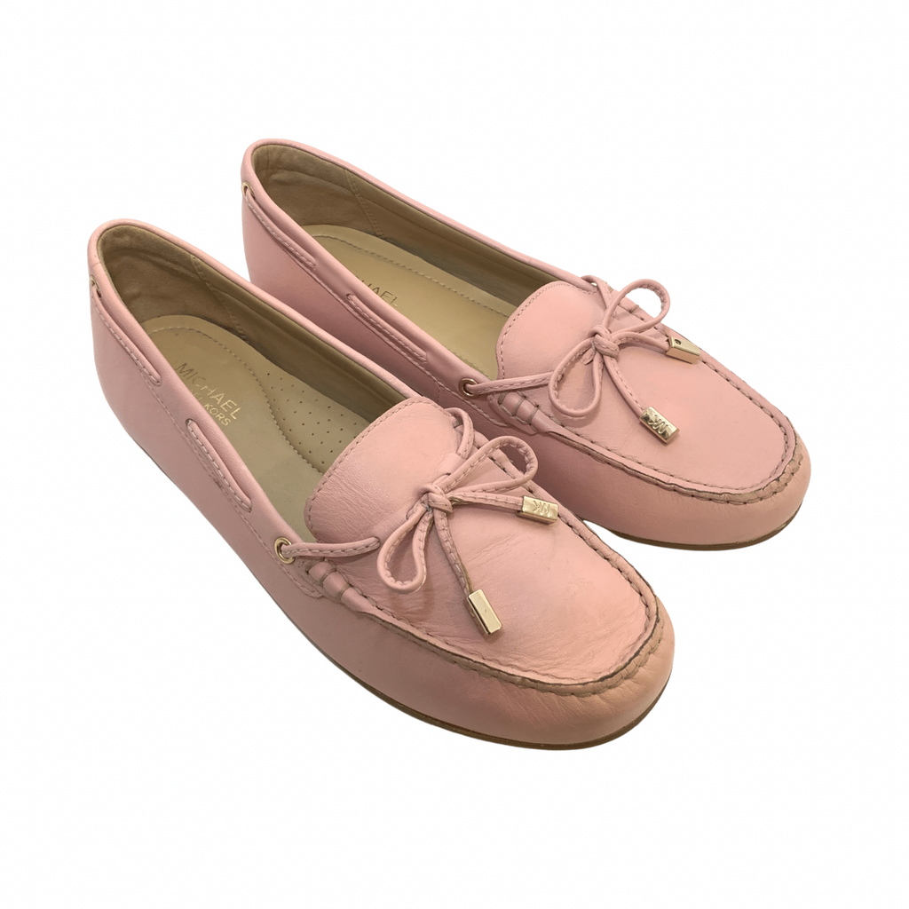 Michael Kors Pink 'Sutton' Moccasin Loafers | Gently Used |