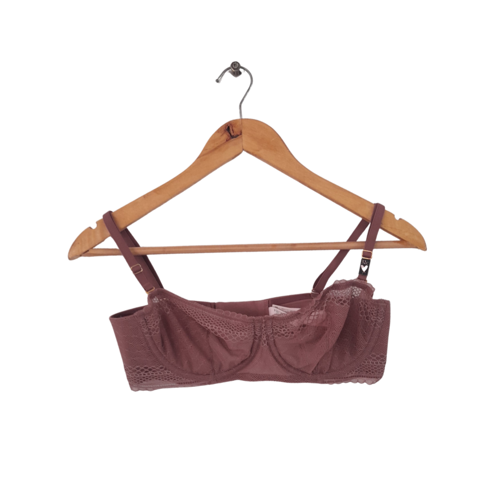 Victoria Secret Mauve Lace Bra | Brand New |