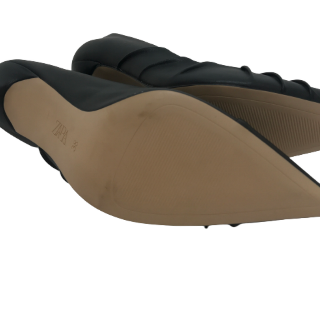 ZARA Black Pointed Pumps | Brand New |