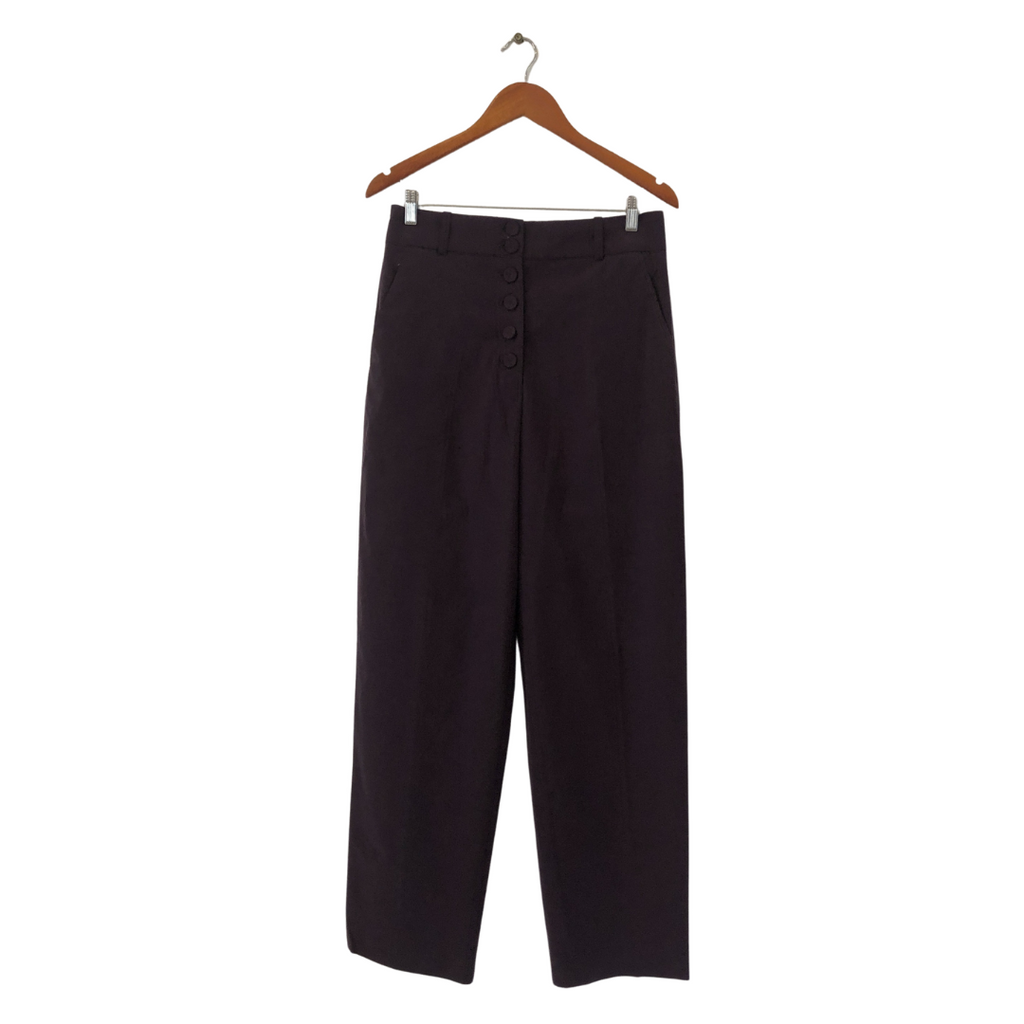Mango Purple Wide-legged Pants | Brand New |