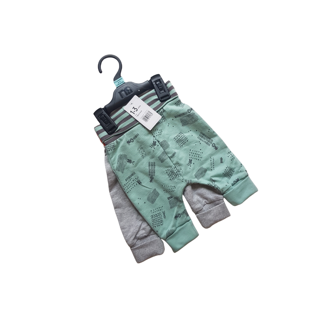Mothercare Stretch Pants 2pc (1 - 3 Months) | Brand New |