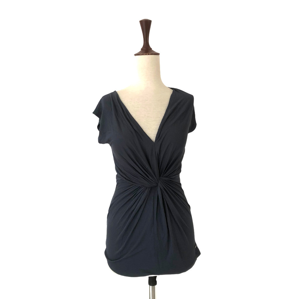 Lipsy Grey Knot Top | Gently Used |