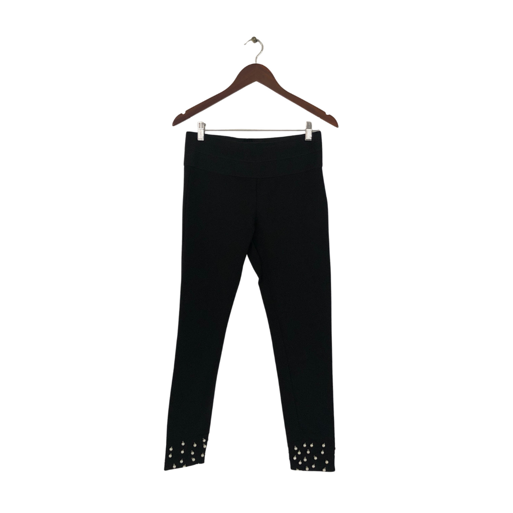 ZARA Black Pearl Legging Pants | Gently Used |