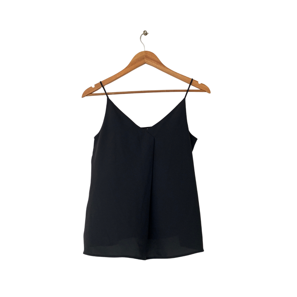 Uniqlo Black Sleeveless Slip Top | Gently Used |