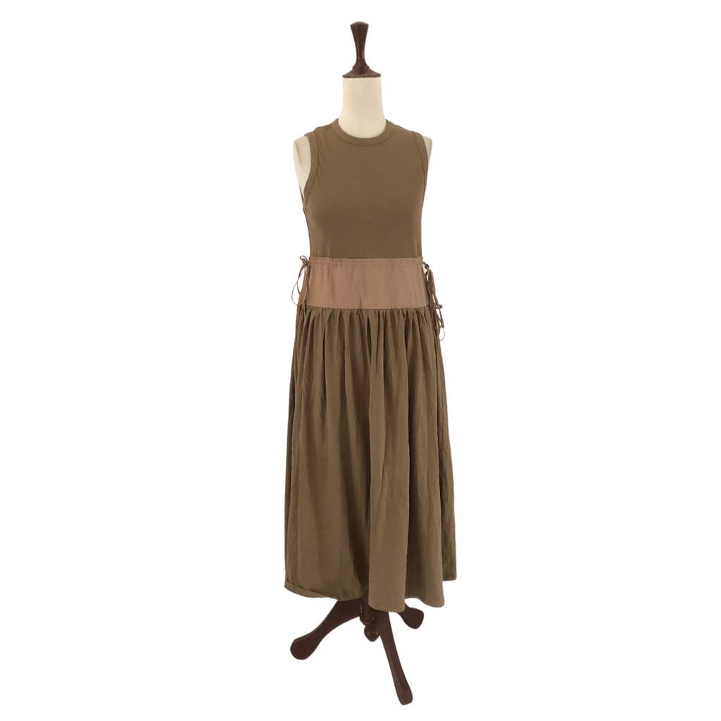 ZARA Khaki Maxi Dress | Brand New |
