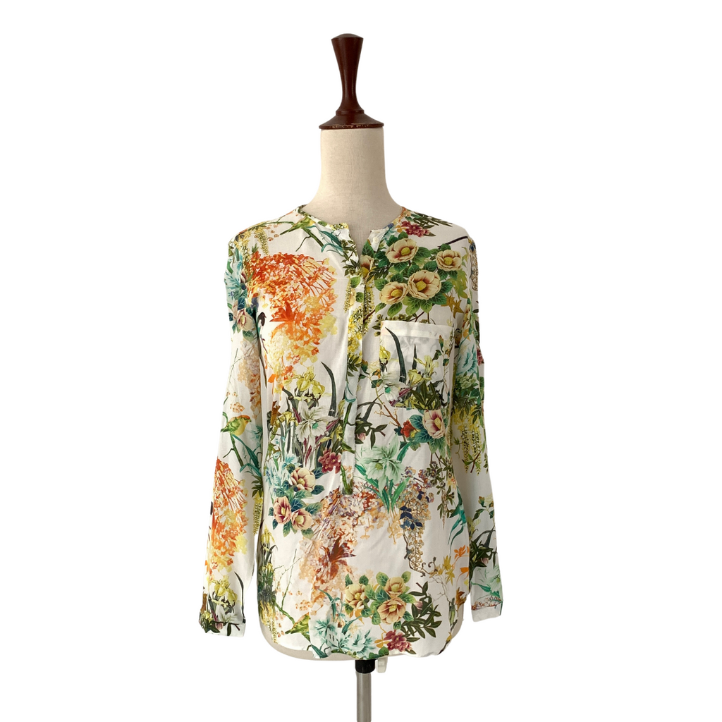 ZARA Printed Floral Shirt | Gently Used |
