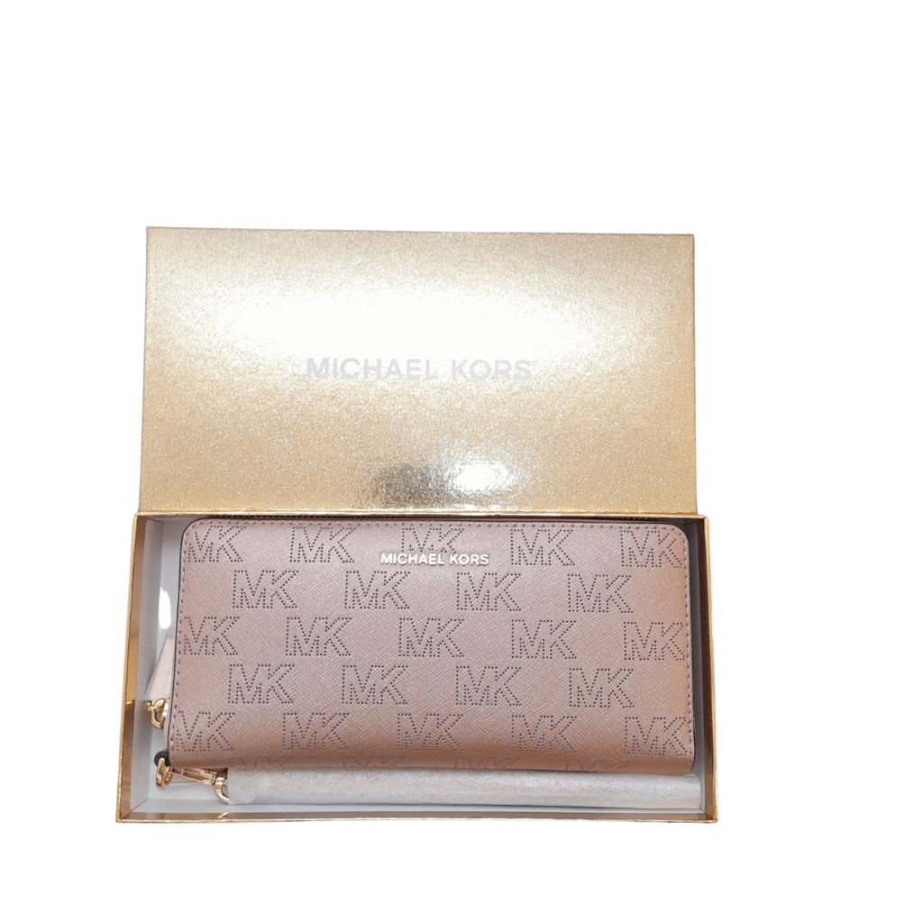 Michael Kors 'Ballet' Travel Continental Leather Wristlet | Brand New |