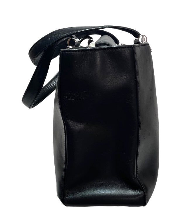 Michael Kors Black Leather Tote | Gently Used |