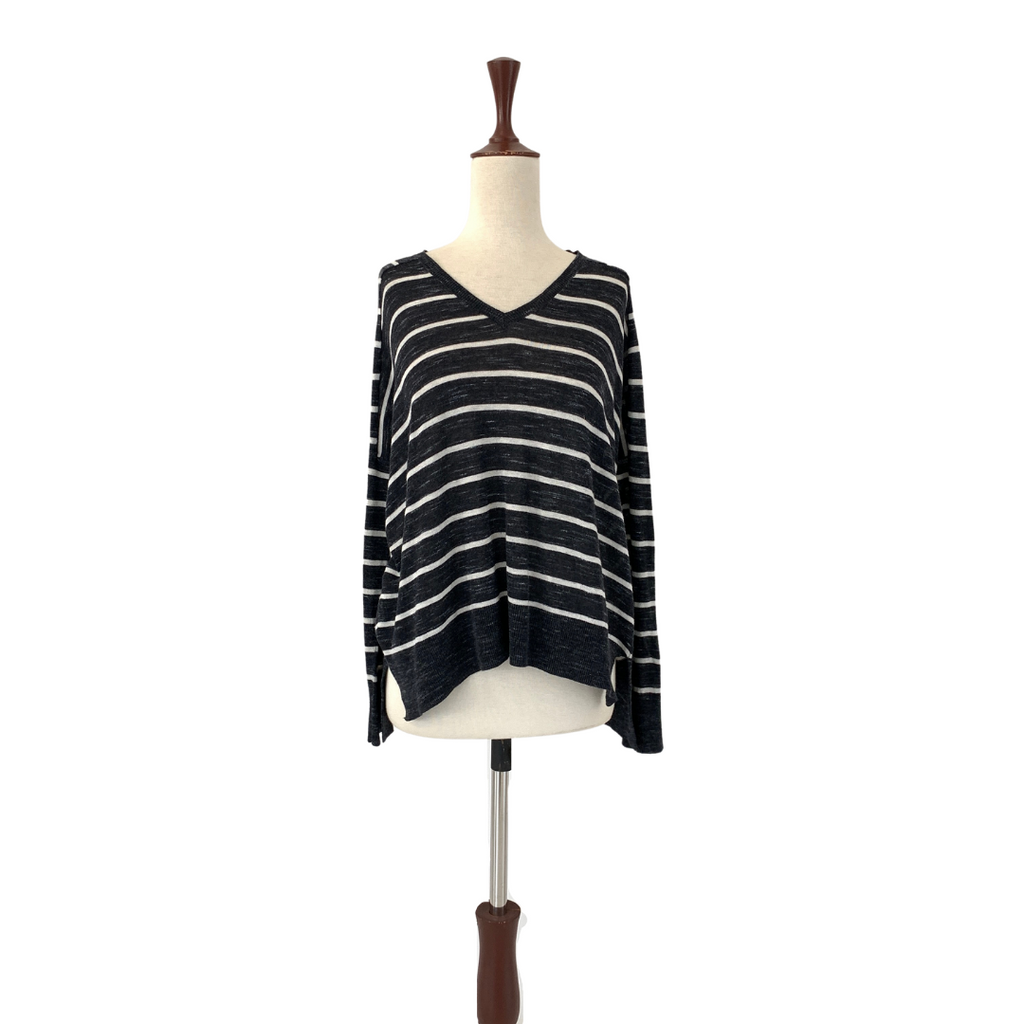 Mango Striped Knit Top | Gently Used |