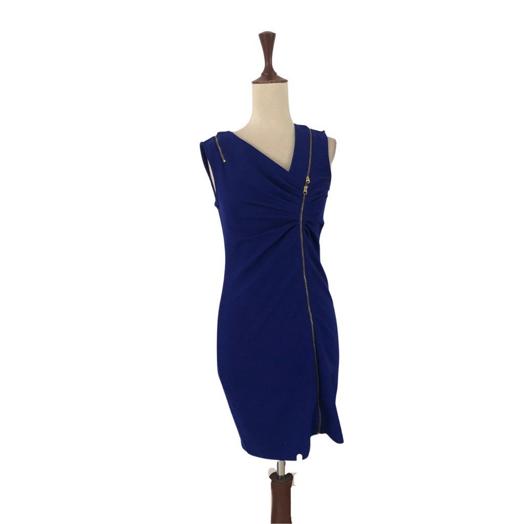 Ted Baker Electric Blue Zip Dress | Pre Loved |