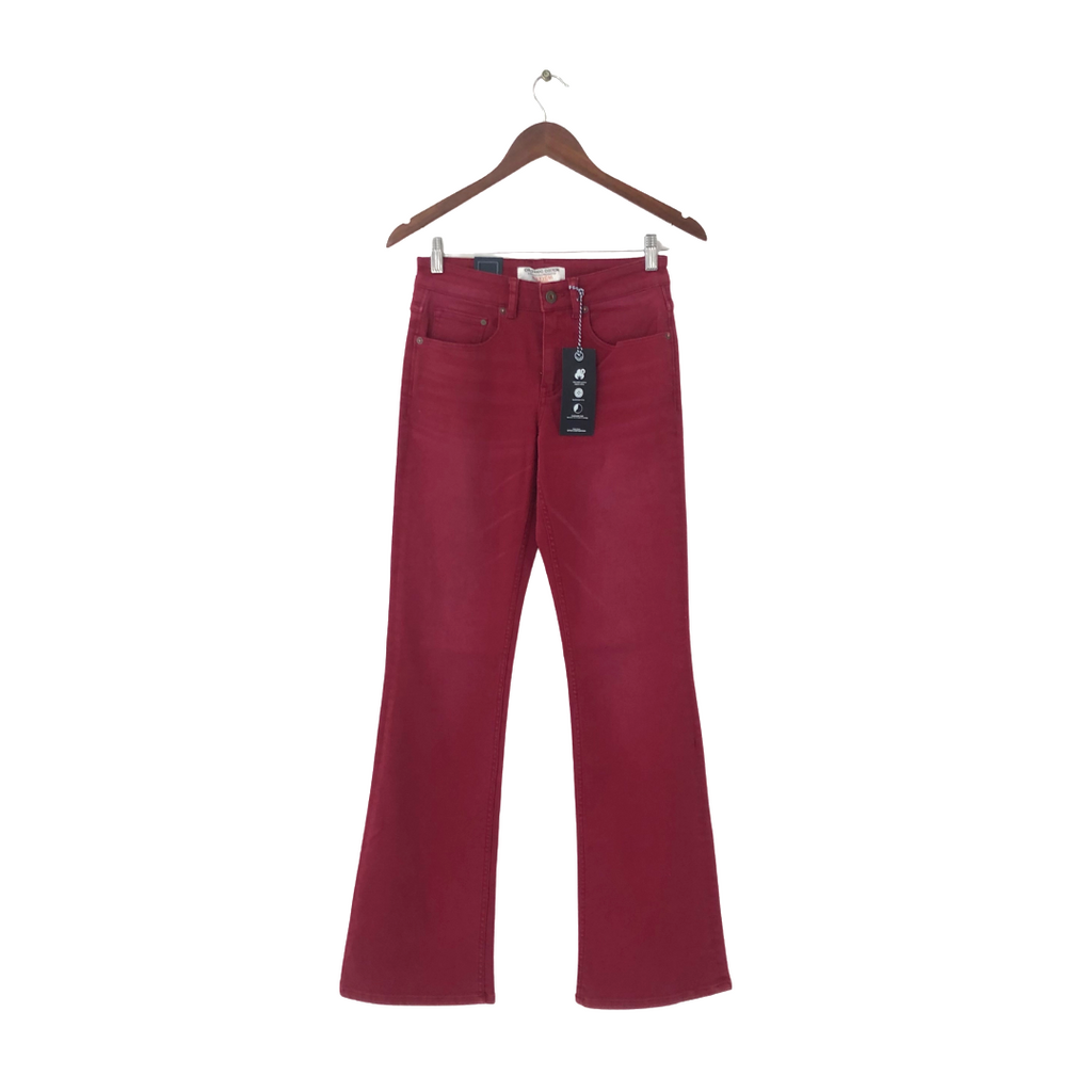 Kuyichi Red 'Amy' Flare Jeans | Brand New |