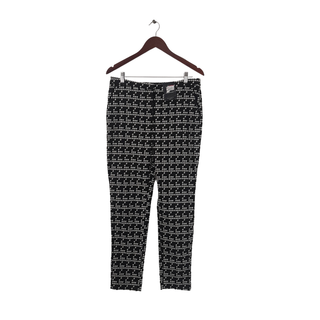 Marks & Spencer Collection Black & White Printed Pants | Brand New |
