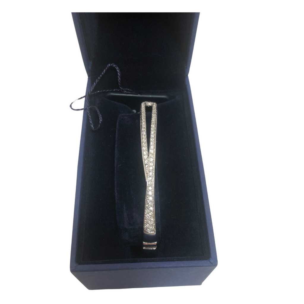 Swarovski Silver Crystal 1800050 Bangle | Brand New |