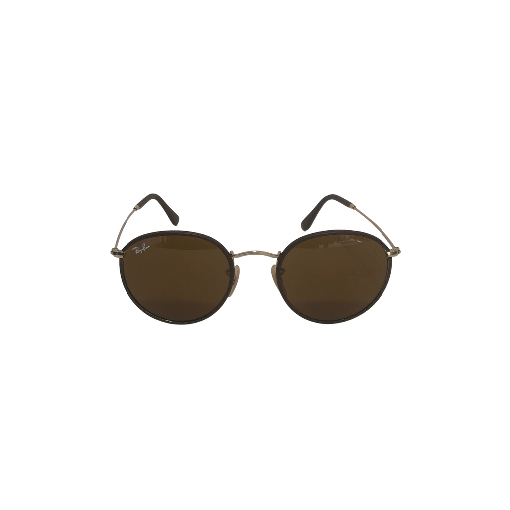 Ray-ban Brown RB3475 Round Sunglasses | Gently Used |