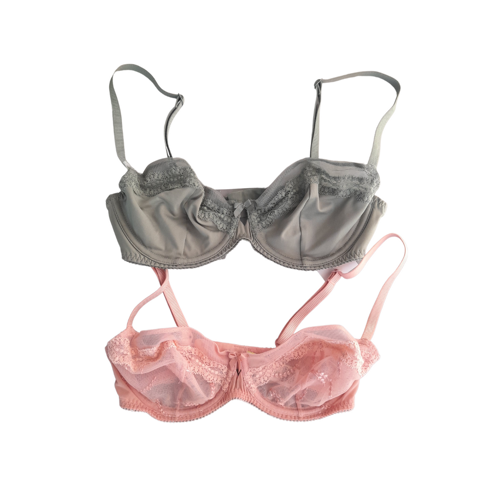 Marks & Spencer Green & Pink 2 Set Bras | Brand New |