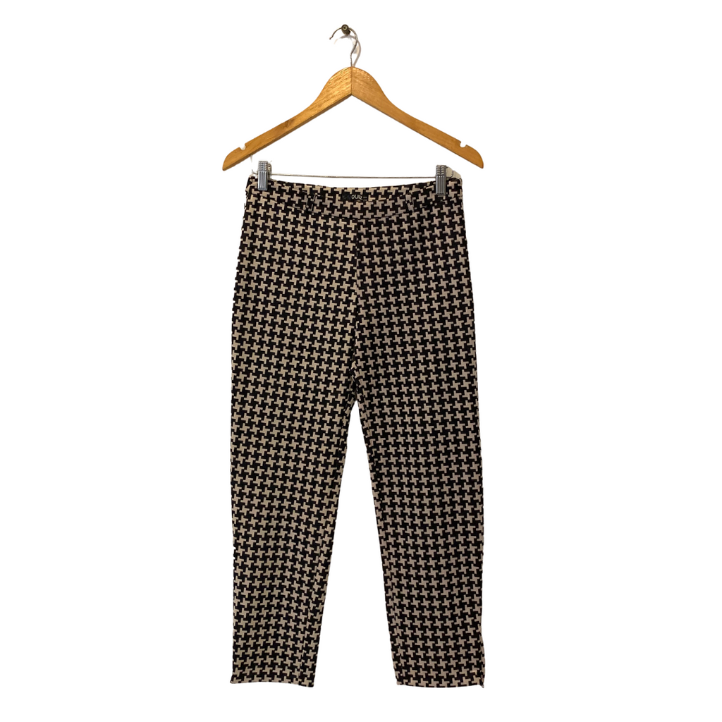 Quiz Black and Cream Pants | Brand New |