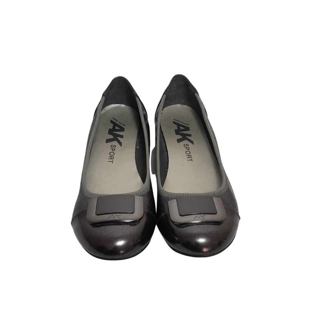Anne Klein Sport Grey Ballet Flats | Pre Loved |