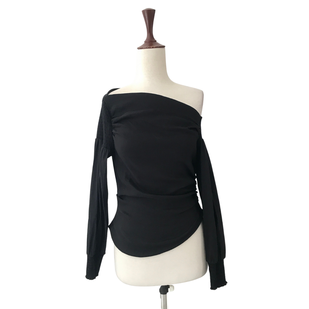 ZARA A-symmetrical Off-shoulder Top | Gently Used |