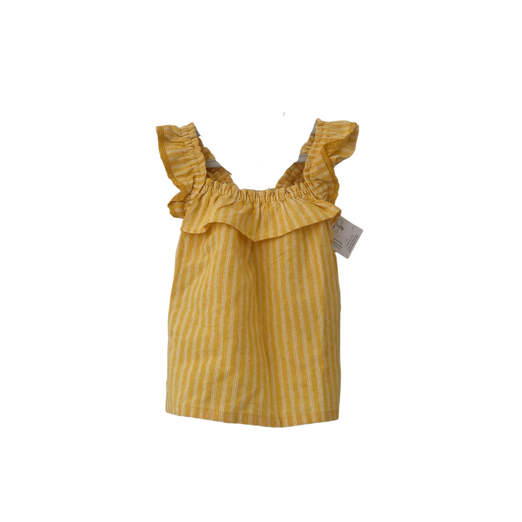 M&S Yellow Sleeveless Top (2 - 3 years) | Brand New |