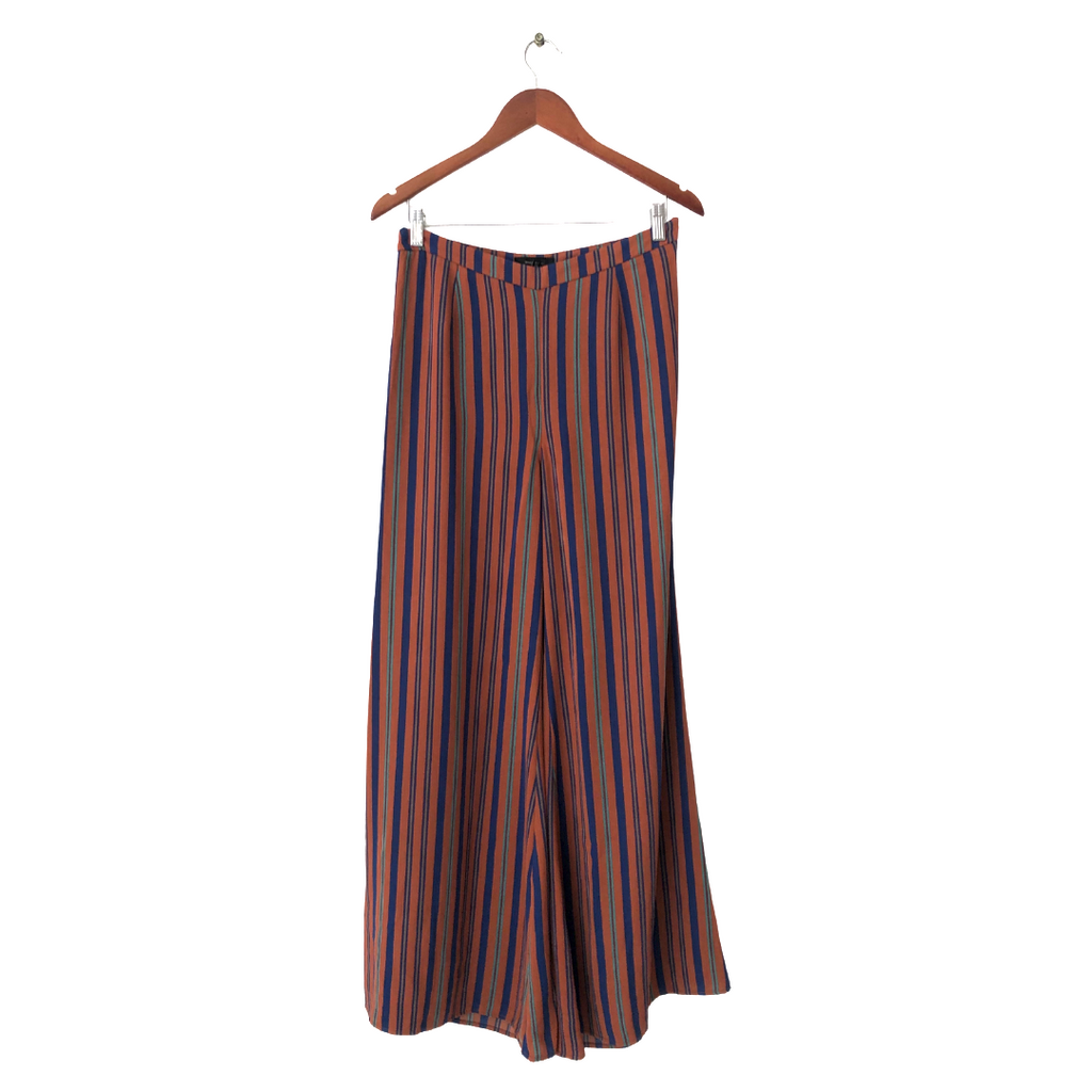River Island Rust Striped Pants | Gently Used |