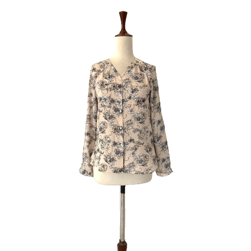 Max Pink Floral Top | Like New |