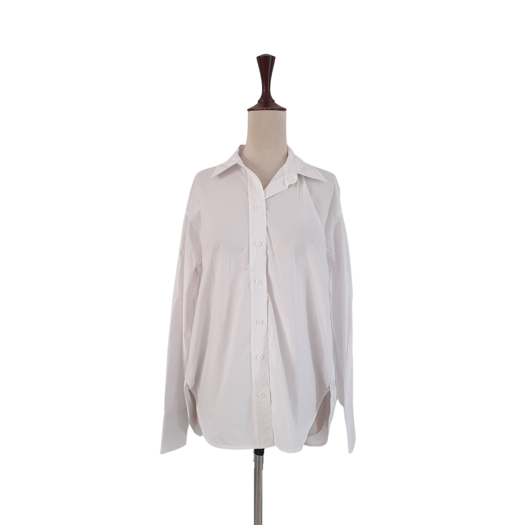 ZARA White Collared Shirt | Brand New |