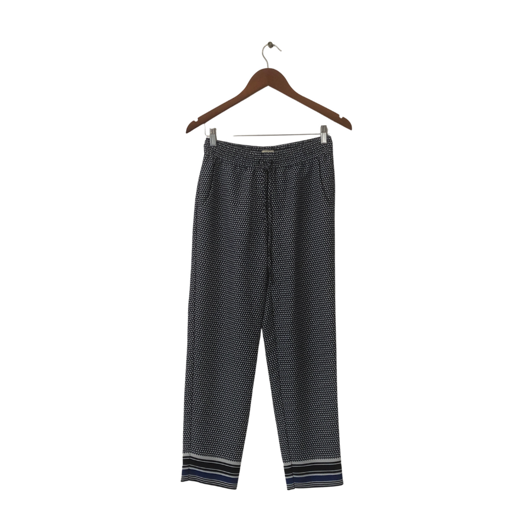 J.Crew Navy & White Printed Pants | Gently Used |