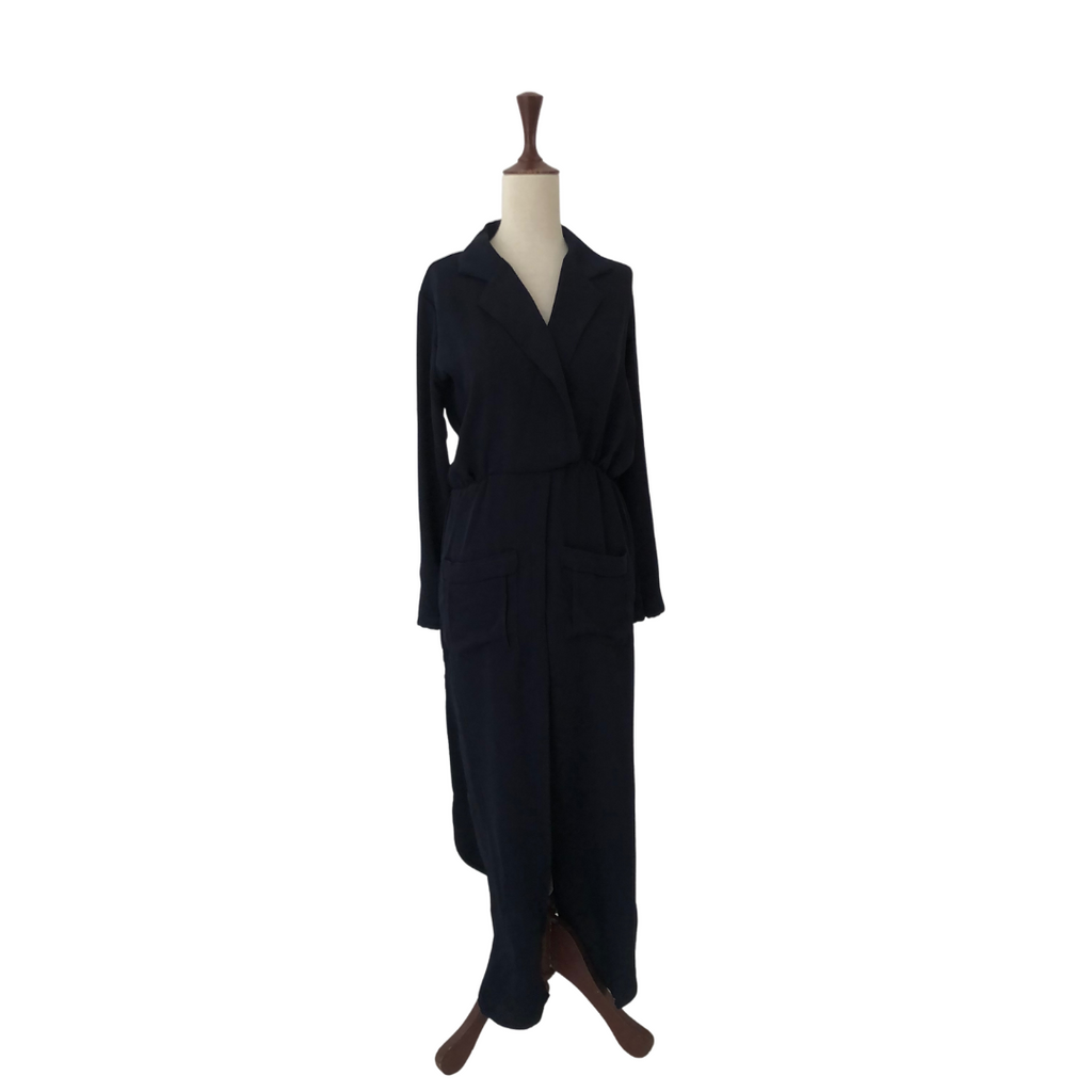 Parien House Navy Long Top | Pre Loved |
