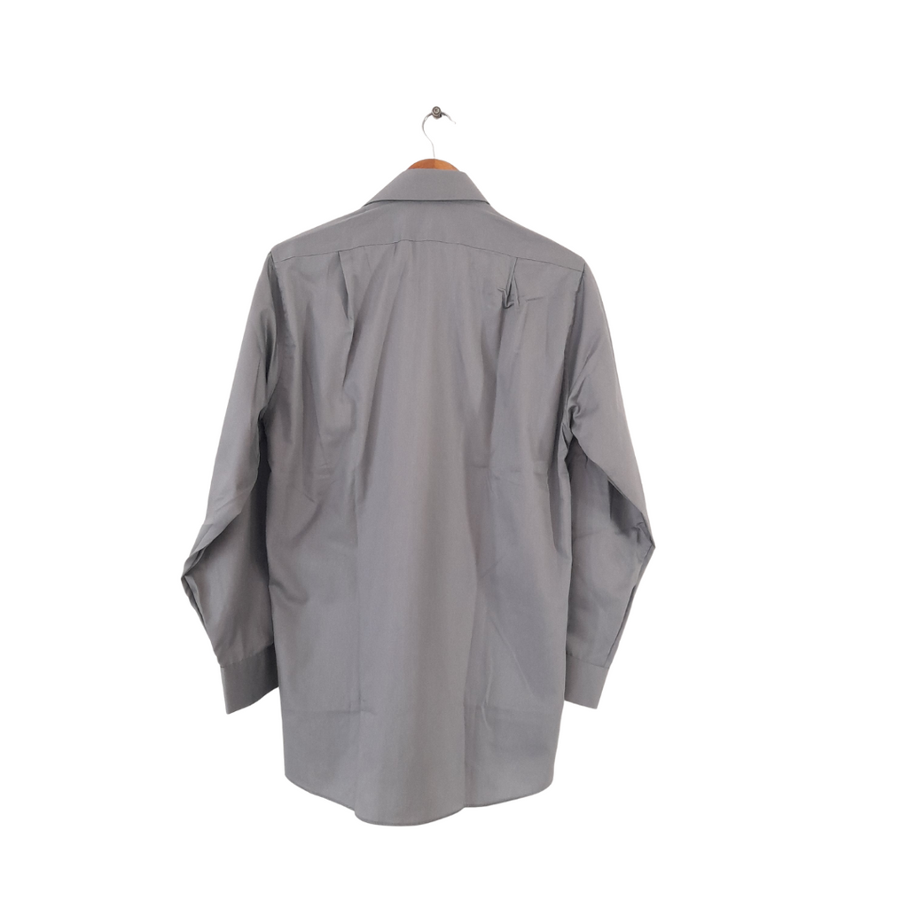 Van Heusen Grey Satin Men's Shirt | Brand New |