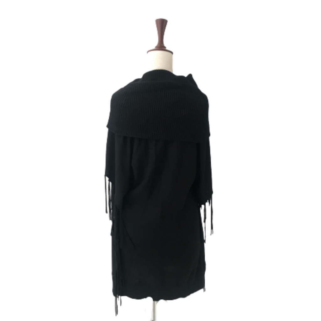 Michael Kors Black Cowl-neck Poncho Top | Gently Used |