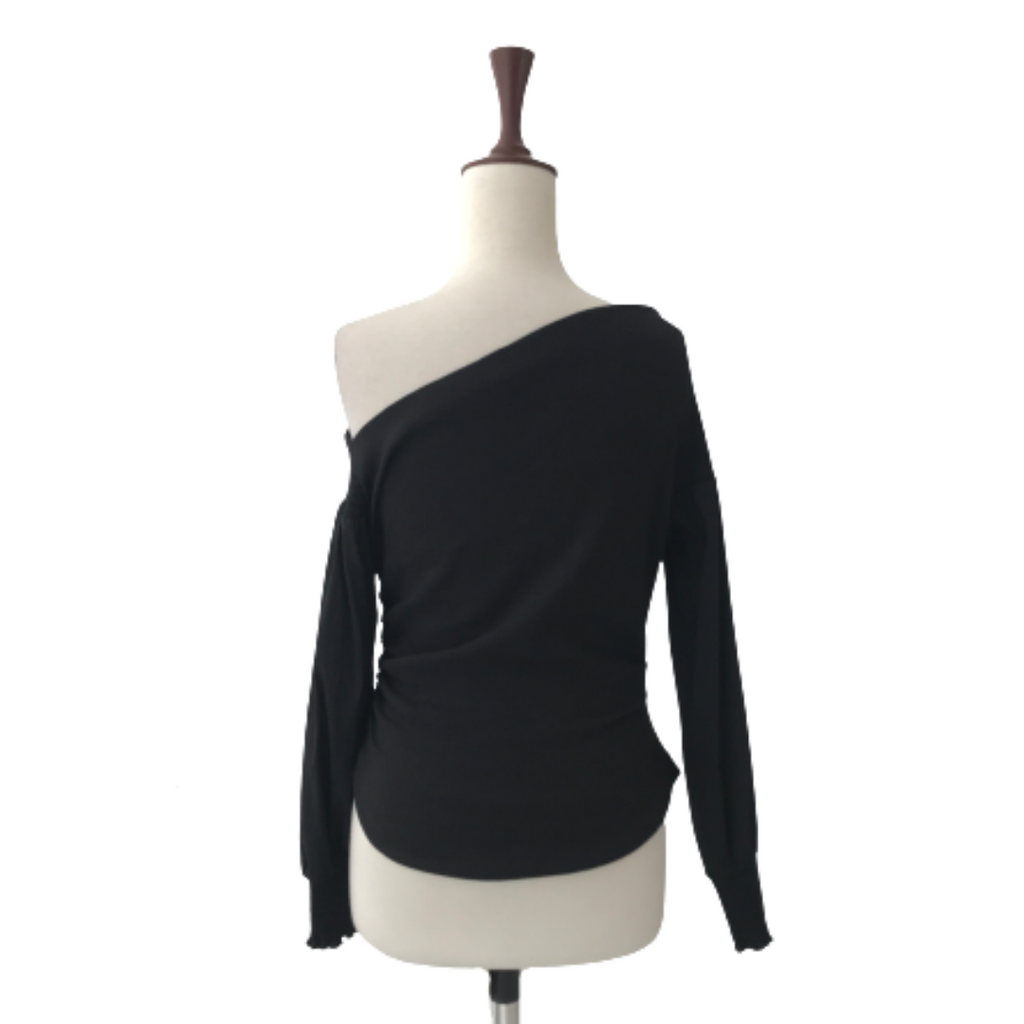 ZARA A-symmetrical Off-shoulder Top | Gently Used |