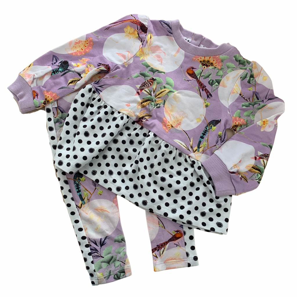 Ted Baker Purple & Polka Dot Set (9 - 12 months) | Brand New |